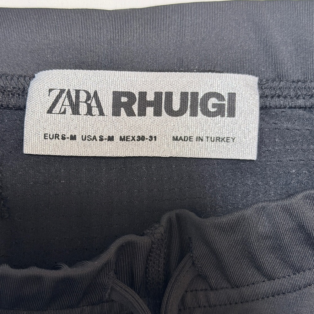 Zara X Rhuigi Rhude Logo Stretch Pants Men’s skinny leggings (Size: Small) - Picture 6 of 9